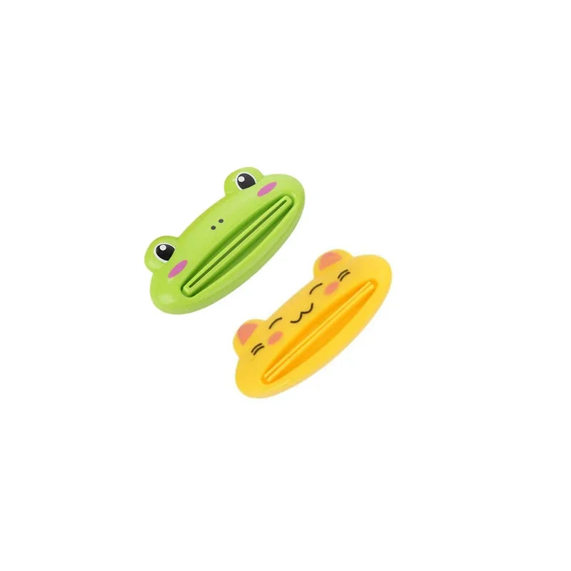 1-3Pcs Cartoon Toothpaste Squeezer Dispenser Facial Cleanser Clips Kid Toothpaste Tube Saver Toothpaste Squeezer Bathroom