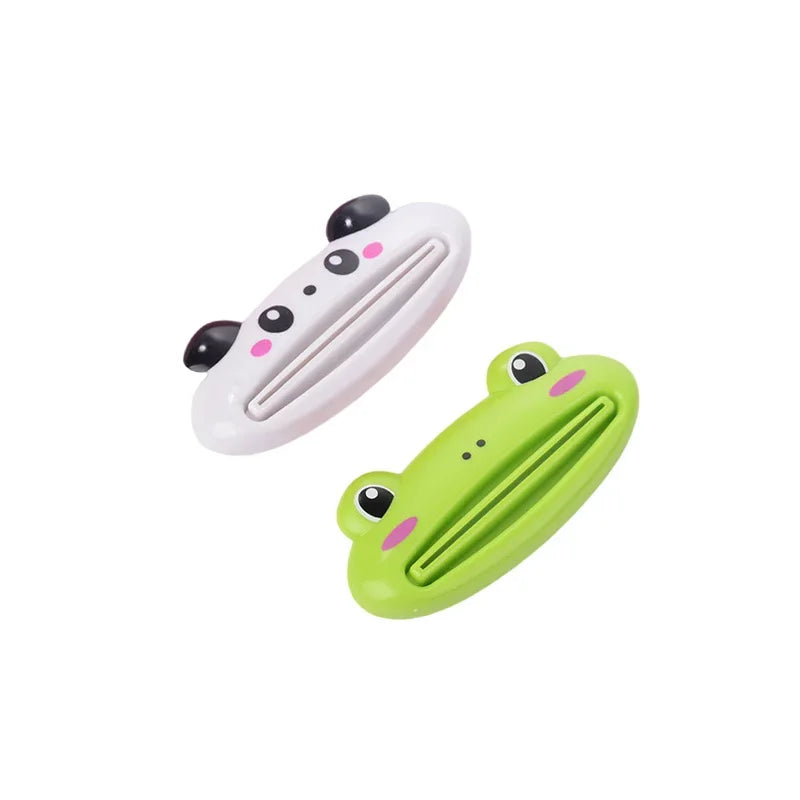 1-3Pcs Cartoon Toothpaste Squeezer Dispenser Facial Cleanser Clips Kid Toothpaste Tube Saver Toothpaste Squeezer Bathroom