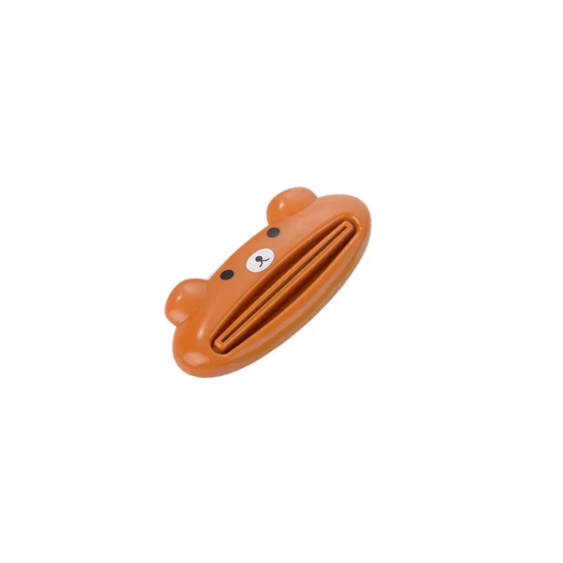 1-3Pcs Cartoon Toothpaste Squeezer Dispenser Facial Cleanser Clips Kid Toothpaste Tube Saver Toothpaste Squeezer Bathroom