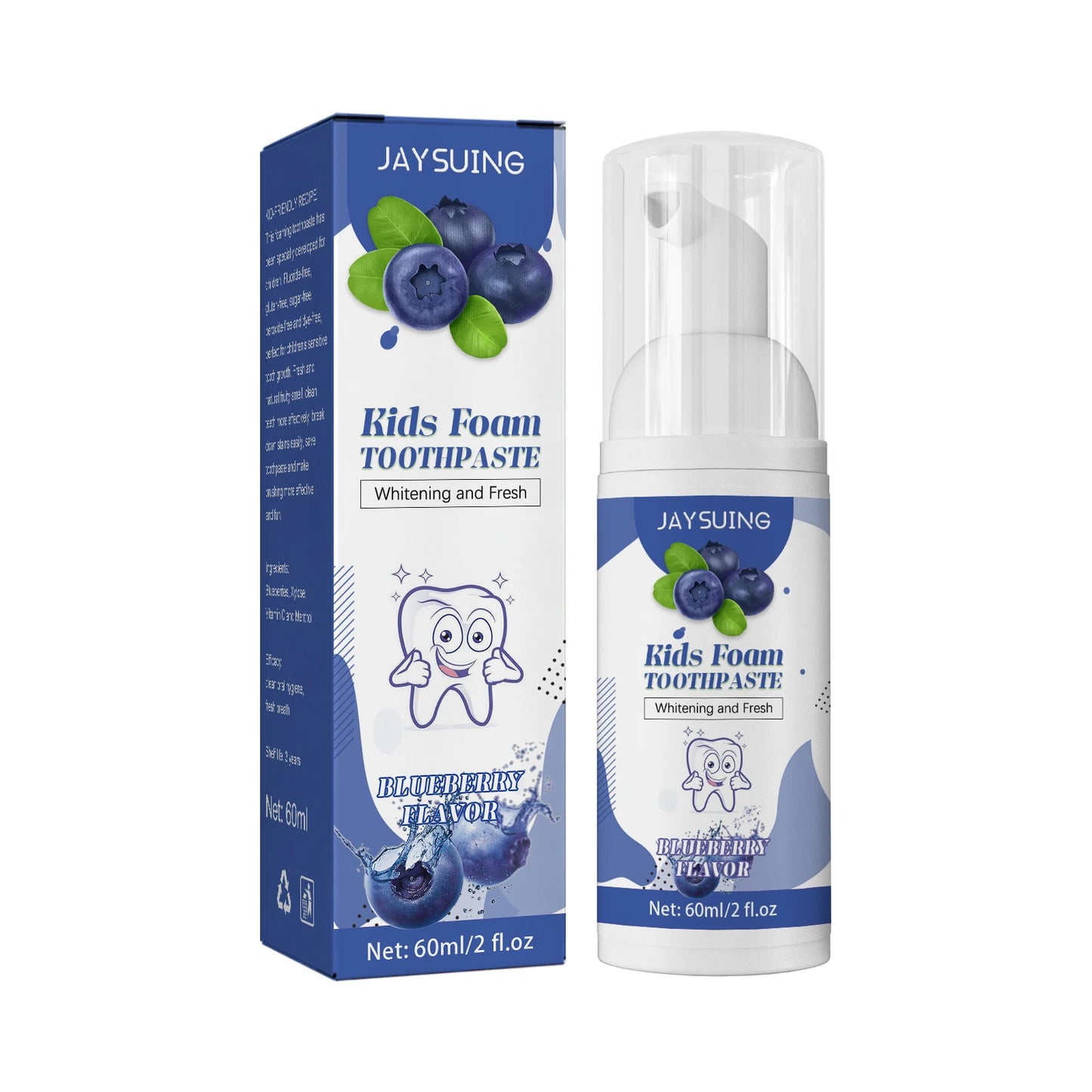Children Toothpaste Probiotics Stain Removal Tooth Mousse Oral Cleaning Fruit Flavor Fresh Breath Kids Dental Care Toothpaste