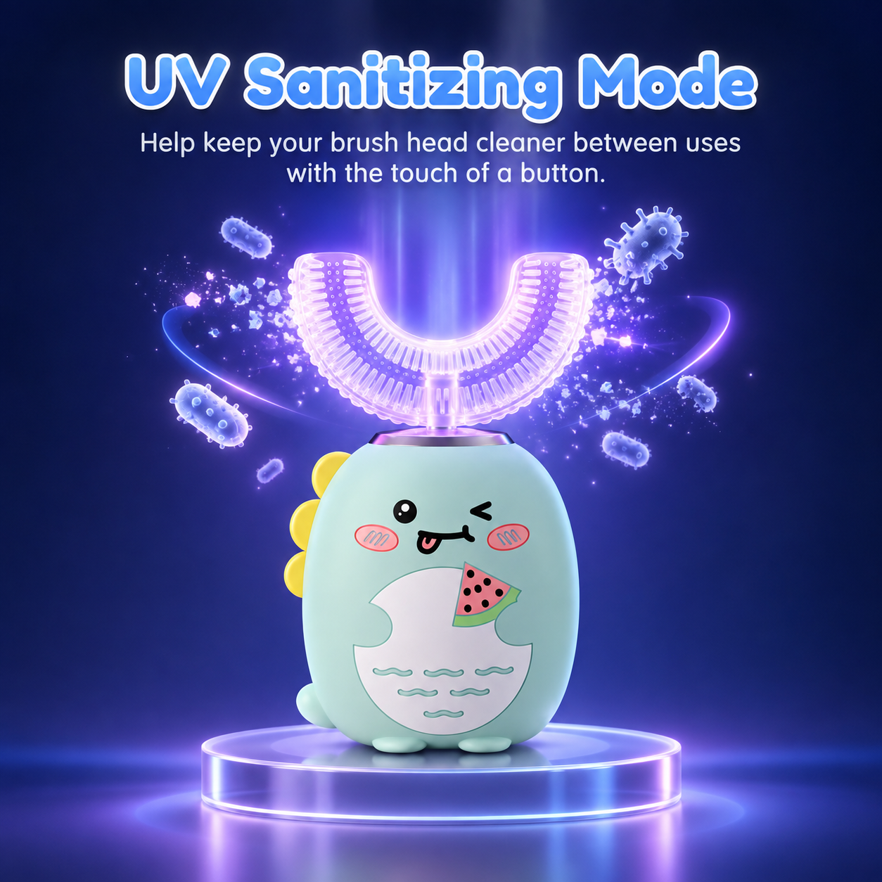 DinoBrush – Kids Sonic Electric Toothbrush