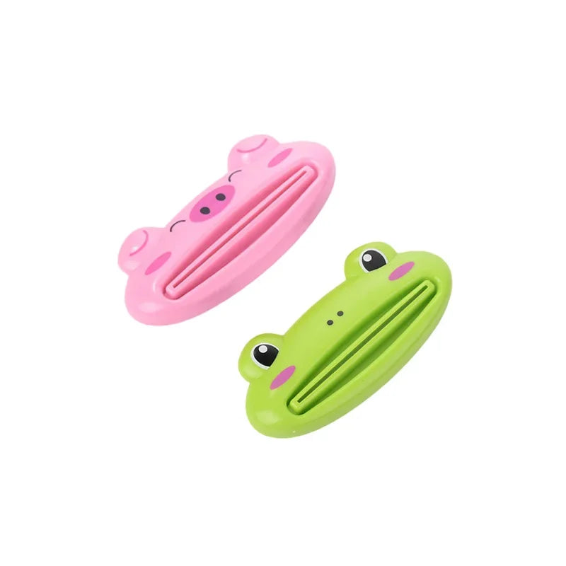 1-3Pcs Cartoon Toothpaste Squeezer Dispenser Facial Cleanser Clips Kid Toothpaste Tube Saver Toothpaste Squeezer Bathroom